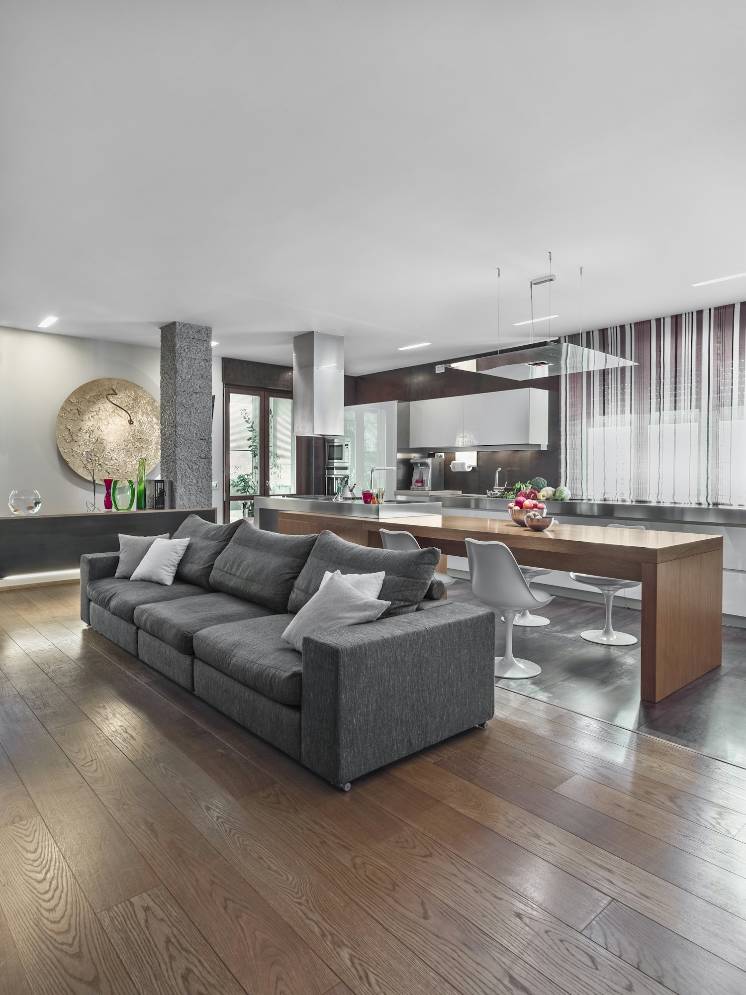Interiors of a Modern Living Room